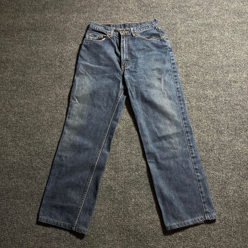 Y2K Vintage Paper Tag Levi’s W519 Jeans Made In Philippines